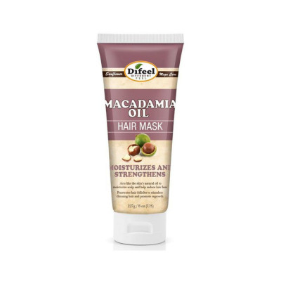 Маска для волос премиальная с маслом макадамии Difeel Macadamia Oil Premium Hair Mask 236мл Маска для волос премиальная с маслом макадамии Difeel Macadamia Oil Premium Hair Mask 236мл