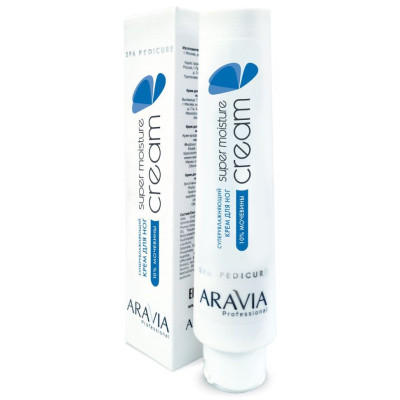 Крем ARAVIA Professional суперувлажняющий для ног Super Moisture, 100 мл Крем ARAVIA Professional суперувлажняющий для ног Super Moisture, 100 мл