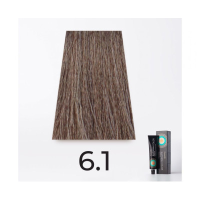 Краска для волос FarmaVita Suprema 6.1 темно-пепельный блондин, 60мл Краска для волос FarmaVita Suprema 6.1 темно-пепельный блондин, 60мл