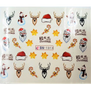 Наклейки для ногтей Новогоднее чудо BN1013