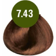 Краска для волос FarmaVita B.Life Color 7.43 Блондин медно-золотистый, 100мл