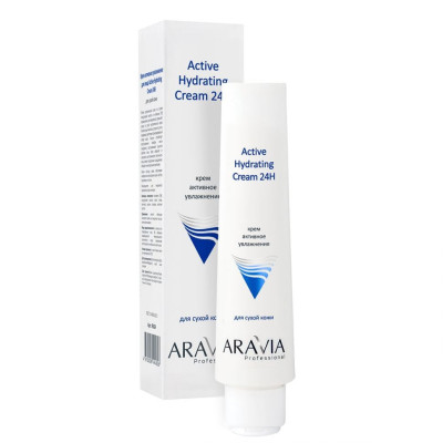 Крем для лица активное увлажнение ARAVIA Professional, 100мл Крем для лица активное увлажнение ARAVIA Professional, 100мл