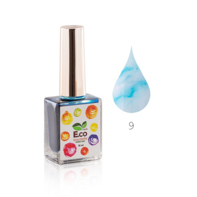 Акварель для дизайна ногтей E.co Nails Water Color №09 10 мл Акварель для дизайна ногтей E.co Nails Water Color №09 10 мл