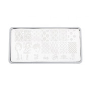 Пластина для стемпинга E.co Nails JQ-L12