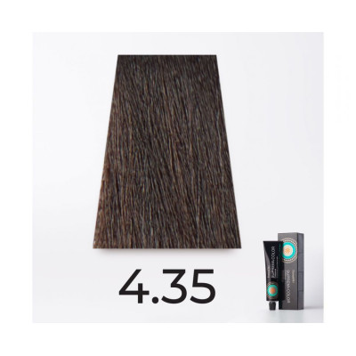 Краска для волос FarmaVita Suprema 4.35 каштановый шоколадный, 60мл Краска для волос FarmaVita Suprema 4.35 каштановый шоколадный, 60мл