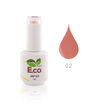 Базовое камуфлирующее покрытие для гель-лака E.co Nails Absolute Base Coat №02, 15 мл Базовое камуфлирующее покрытие для гель-лака E.co Nails Absolute Base Coat №02, 15 мл