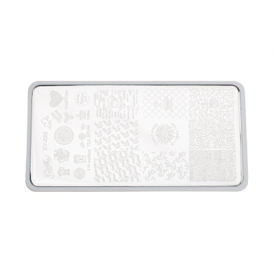 Пластина для стемпинга E.co Nails XY-Z22 Пластина для стемпинга E.co Nails XY-Z22