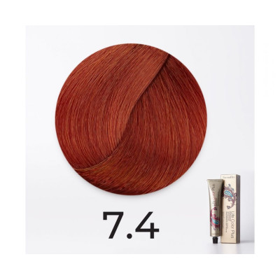 Краска для волос FarmaVita Life Color Plus 7.4 медный блондин, 100мл Краска для волос FarmaVita Life Color Plus 7.4 медный блондин, 100мл