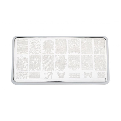 Пластина для стемпинга E.co Nails BC-09 Пластина для стемпинга E.co Nails BC-09