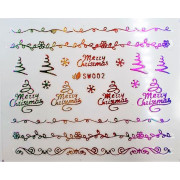 Наклейки для ногтей Новогоднее чудо SW002