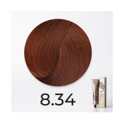 Краска для волос FarmaVita Life Color Plus 8.34 светлый блондин золотисто-медный, 100мл