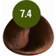 Краска для волос FarmaVita B.Life Color 7.4 Блондин медный, 100мл