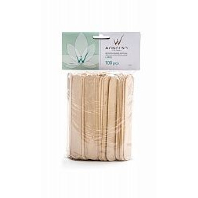 Шпатели деревянный одноразовые Стандарт Italwax 100 штук в упаковке Шпатели деревянный одноразовые Стандарт Italwax 100 штук в упаковке