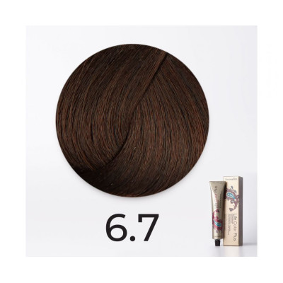 Краска для волос FarmaVita Life Color Plus 6.7 светлый коричневый кашемир, 100мл Краска для волос FarmaVita Life Color Plus 6.7 светлый коричневый кашемир, 100мл