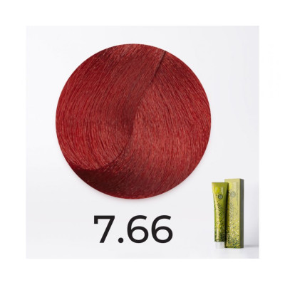Краска для волос FarmaVita B.Life Color 7.66 Блондин насыщенный красный, 100мл Краска для волос FarmaVita B.Life Color 7.66 Блондин насыщенный красный, 100мл