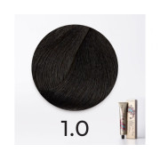 Краска для волос FarmaVita Life Color Plus 1.0 черный, 100мл