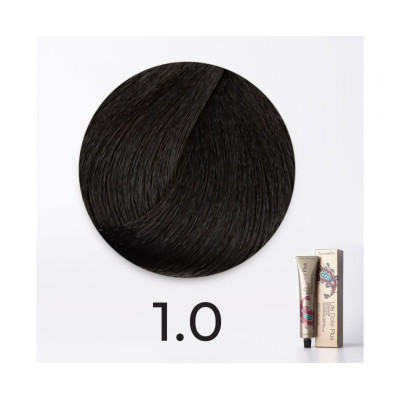 Краска для волос FarmaVita Life Color Plus 1.0 черный, 100мл Краска для волос FarmaVita Life Color Plus 1.0 черный, 100мл
