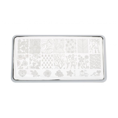 Пластина для стемпинга E.co Nails JQ-L18 Пластина для стемпинга E.co Nails JQ-L18