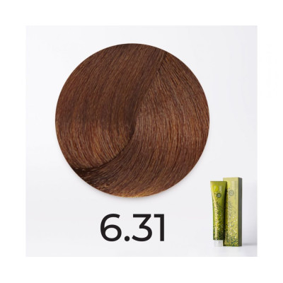 Краска для волос FarmaVita B.Life Color 6.31 Темный блондин золотисто- коричневый, 100мл Краска для волос FarmaVita B.Life Color 6.31 Темный блондин золотисто- коричневый, 100мл