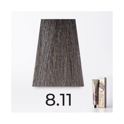 Краска для волос FarmaVita Life Color Plus 8.11 светлый интенсивный пепельный блондин, 100мл Краска для волос FarmaVita Life Color Plus 8.11 светлый интенсивный пепельный блондин, 100мл