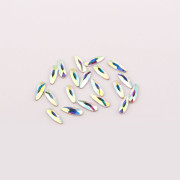 №04 Стразы E.Co Nails голографические капля (10 шт.)