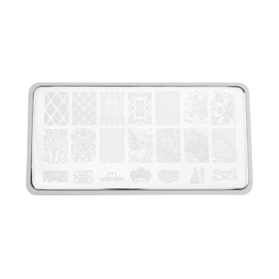 Пластина для стемпинга E.co Nails BC-06 Пластина для стемпинга E.co Nails BC-06