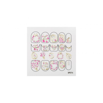 Наклейки для ногтей E.co Nails SP076 Наклейки для ногтей E.co Nails SP076