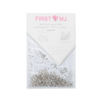 Стразы белые E.Co Nails, 1440шт Стразы белые E.Co Nails, 1440шт