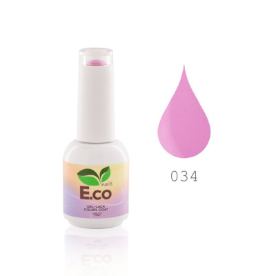 Гель-лак для ногтей E.co Nails Classic №034 10мл Гель-лак для ногтей E.co Nails Classic №034 10мл
