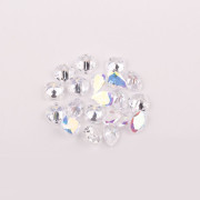 №07 Стразы E.Co Nails объёмные с прозрачным дном (20 шт.)