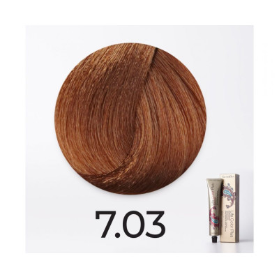 Краска для волос FarmaVita Life Color Plus 7.03 теплый блондин, 100мл Краска для волос FarmaVita Life Color Plus 7.03 теплый блондин, 100мл
