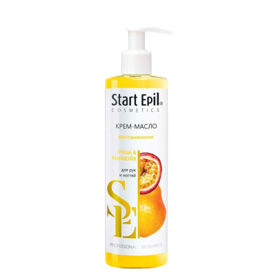Крем-масло для рук Start Epil Груша и Маракуйя, 250 мл./16 Крем-масло для рук Start Epil Груша и Маракуйя, 250 мл./16