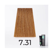 Краска для волос FarmaVita Suprema 7.31 блондин золотисто-пепельный, 60мл