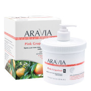 Крем для тела увлажняющий лифтинговый ARAVIA Organic Pink Grapefruit 550мл