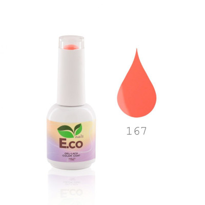 Гель-лак для ногтей E.co Nails Classic №167 10мл Гель-лак для ногтей E.co Nails Classic №167 10мл