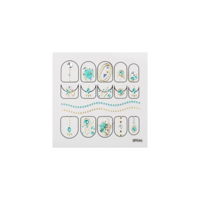 Наклейки для ногтей E.co Nails SP046 Наклейки для ногтей E.co Nails SP046