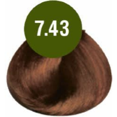 Краска для волос FarmaVita B.Life Color 7.43 Блондин медно-золотистый, 100мл Краска для волос FarmaVita B.Life Color 7.43 Блондин медно-золотистый, 100мл