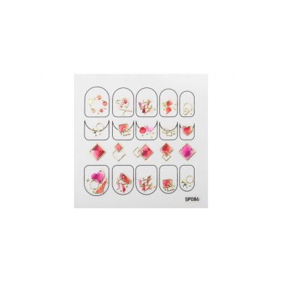Наклейки для ногтей E.co Nails SP086 Наклейки для ногтей E.co Nails SP086