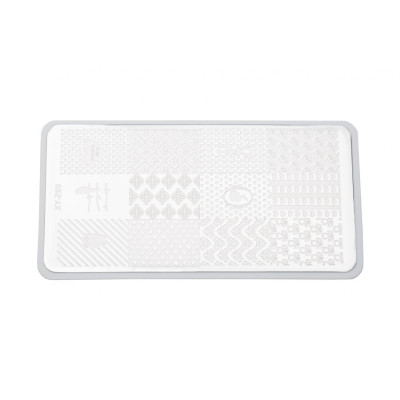 Пластина для стемпинга E.co Nails XY-Z09 Пластина для стемпинга E.co Nails XY-Z09