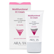 CC-крем защитный SPF-20 Multifunctional ARAVIA Professional CC Cream, Vanilla 01, 50 мл
