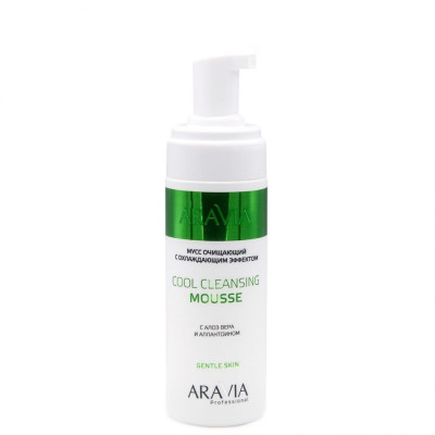 Мусс ARAVIA Professional очищающий с охлаждающим эффектом с алоэ вера и аллантоином Cool Cleansing Мусс ARAVIA Professional очищающий с охлаждающим эффектом с алоэ вера и аллантоином Cool Cleansing