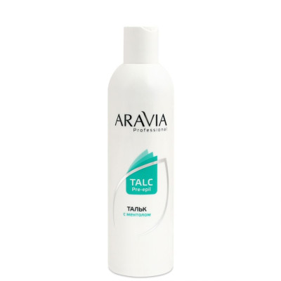 Тальк ARAVIA Professional с ментолом 300гр Тальк ARAVIA Professional с ментолом 300гр
