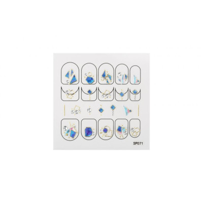 Наклейки для ногтей E.co Nails SP071 Наклейки для ногтей E.co Nails SP071
