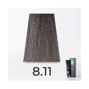 Краска для волос FarmaVita Suprema 8.11 светлый интенсивный пепельный блондин, 60мл