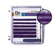 Ресницы Be Perfect Фиолетовый мини микс, C+ 0,10 7-12mm