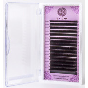 Ресницы Enigma Мокка отдельные длины, D 0,07 9mm