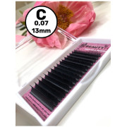 Ресницы Beautyfly (отдельные длины), C 0,07 13mm