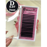 Ресницы Beautyfly (отдельные длины), D 0,07 7mm