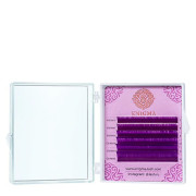 Ресницы Enigma Purple мини микс, C 0,07 7-12mm