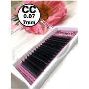 Ресницы Beautyfly (отдельные длины), CC 0,07 7mm
